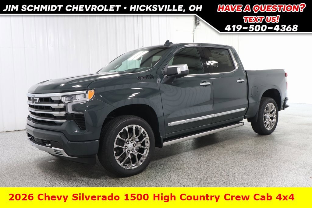 New 2026 Chevrolet Silverado 1500 High Country Truck