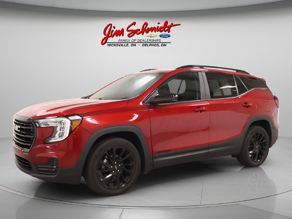 Used 2023 GMC Terrain SLE with VIN 3GKALMEG2PL235493 for sale in Hicksville, OH