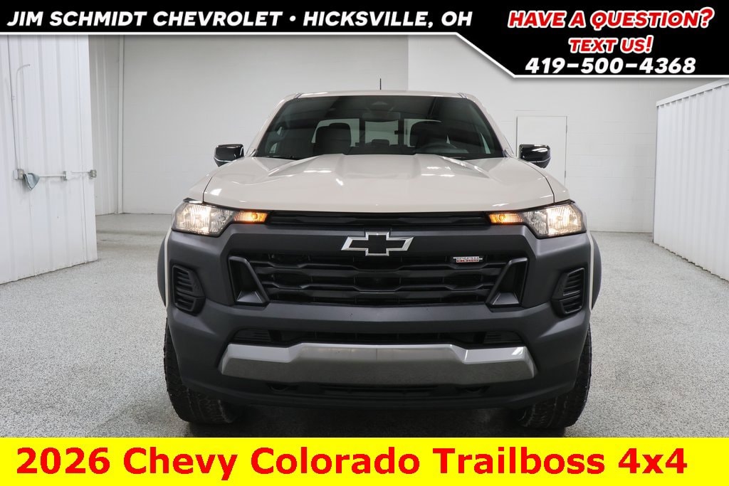 New 2026 Chevrolet Colorado Trail Boss Truck