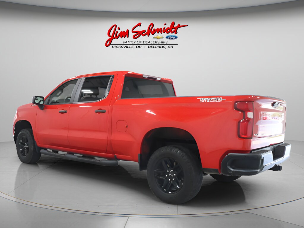 Used 2022 Chevrolet Silverado 1500 LTD Custom Trail Boss Truck Crew Cab