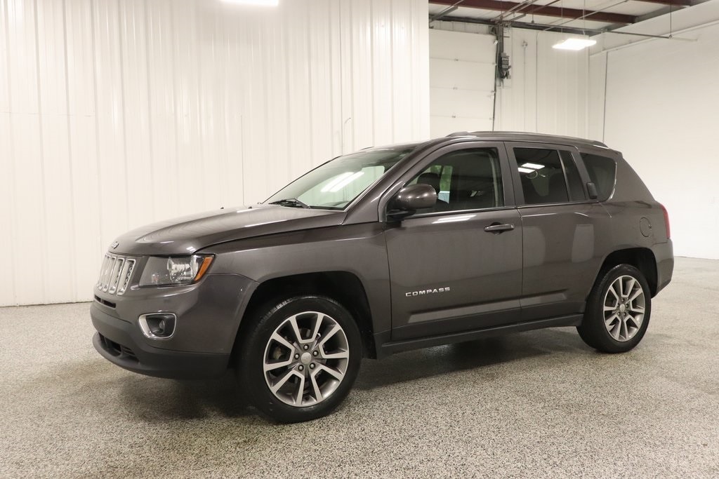 Used 2017 Jeep Compass High Altitude with VIN 1C4NJDEB3HD176615 for sale in Hicksville, OH