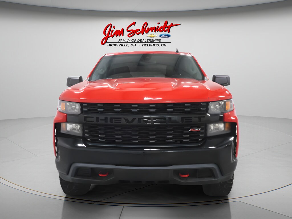 Used 2022 Chevrolet Silverado 1500 LTD Custom Trail Boss Truck Crew Cab