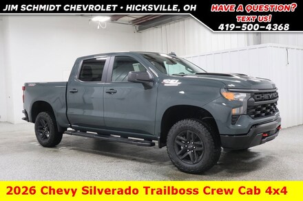 2026 Chevrolet Silverado 1500 Custom Trail Boss Truck