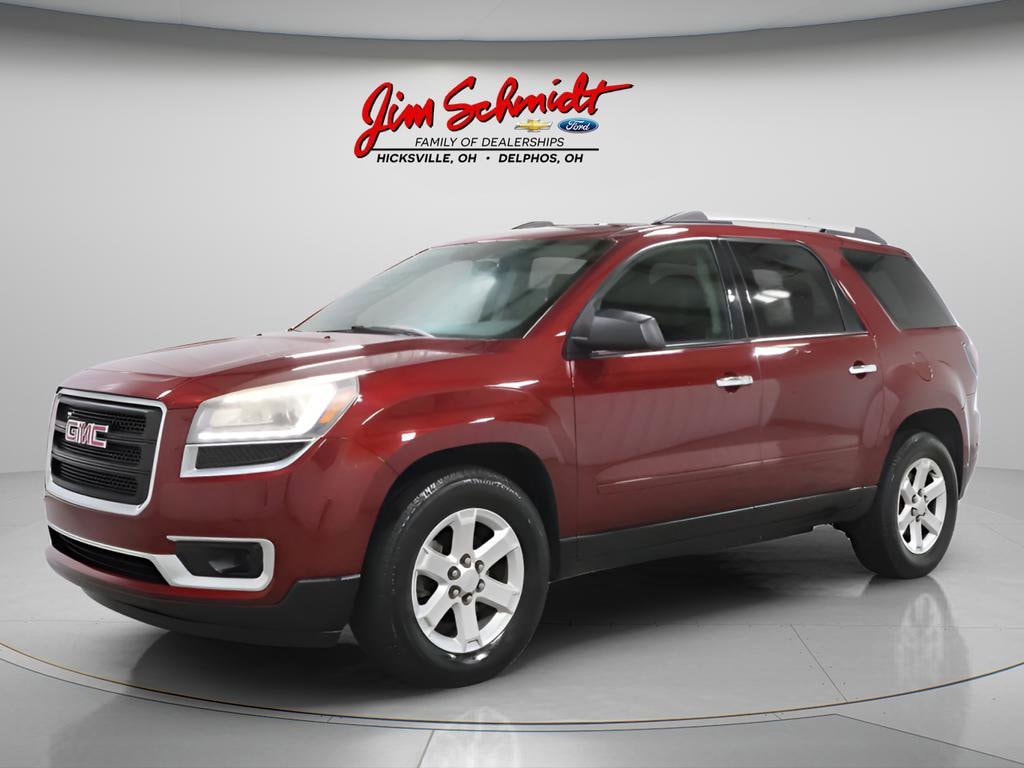 Used 2015 GMC Acadia SLE1 with VIN 1GKKRNED2FJ141733 for sale in Hicksville, OH