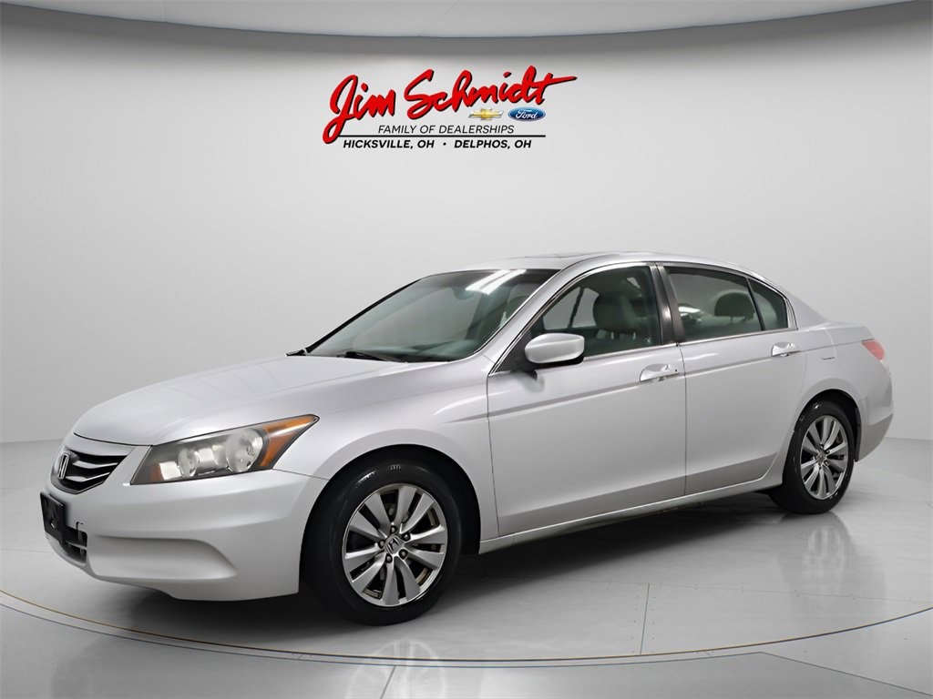 Used 2011 Honda Accord EX-L with VIN 1HGCP2F84BA131058 for sale in Hicksville, OH