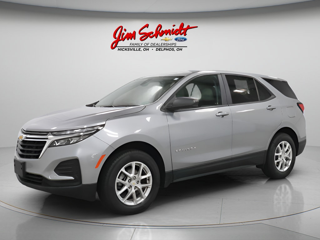 Used 2024 Chevrolet Equinox LS with VIN 3GNAXSEG8RL210998 for sale in Hicksville, OH