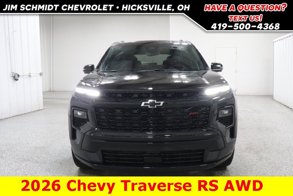 New 2026 Chevrolet Traverse RS SUV