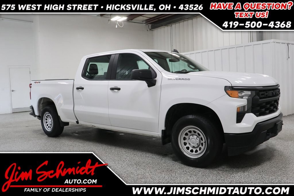 Used 2024 Chevrolet Silverado 1500 WT Truck Crew Cab