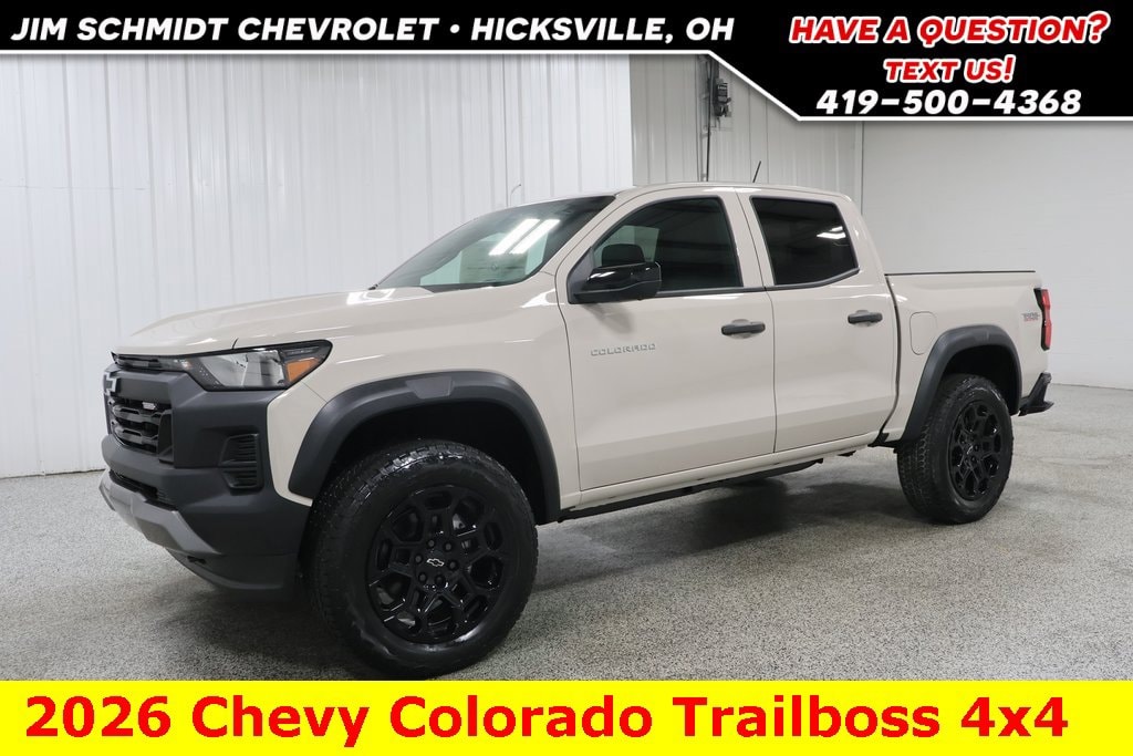 New 2026 Chevrolet Colorado Trail Boss Truck