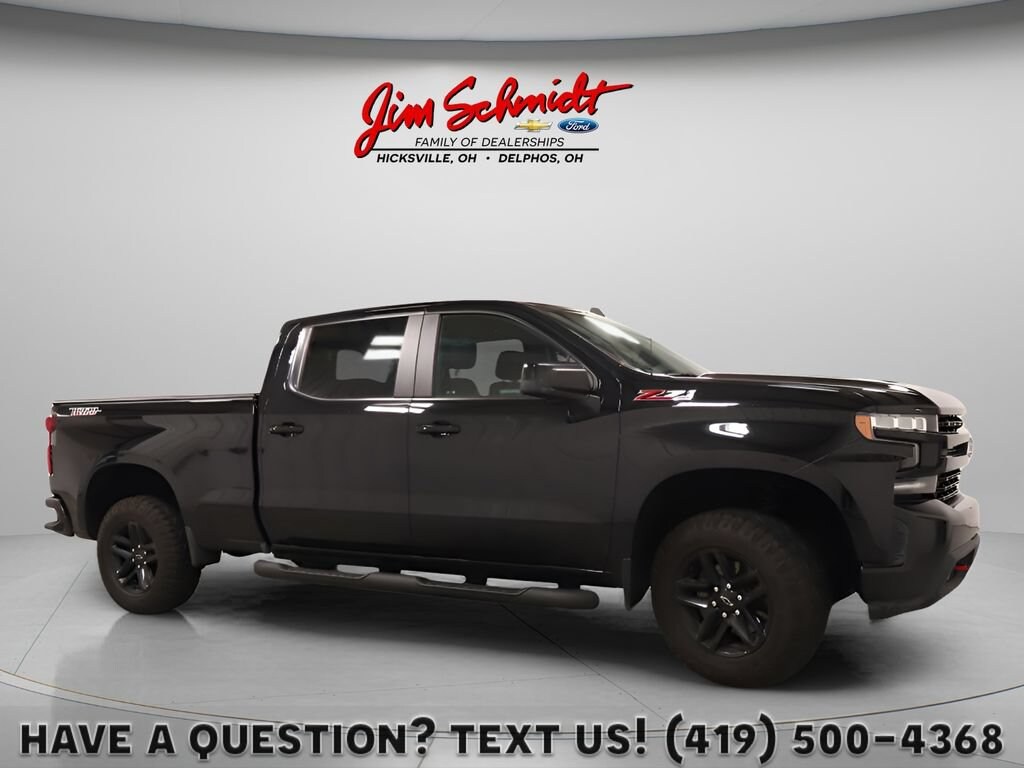 Used 2019 Chevrolet Silverado 1500 LT Trail Boss Truck Crew Cab