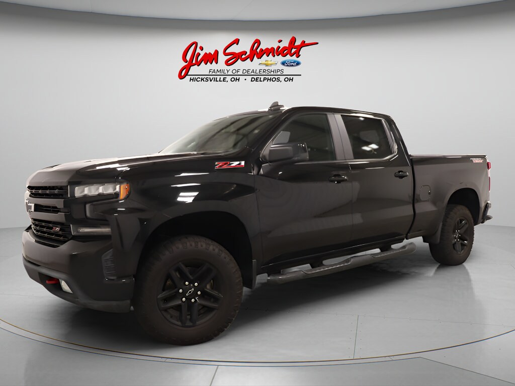 Used 2019 Chevrolet Silverado 1500 LT Trail Boss Truck Crew Cab