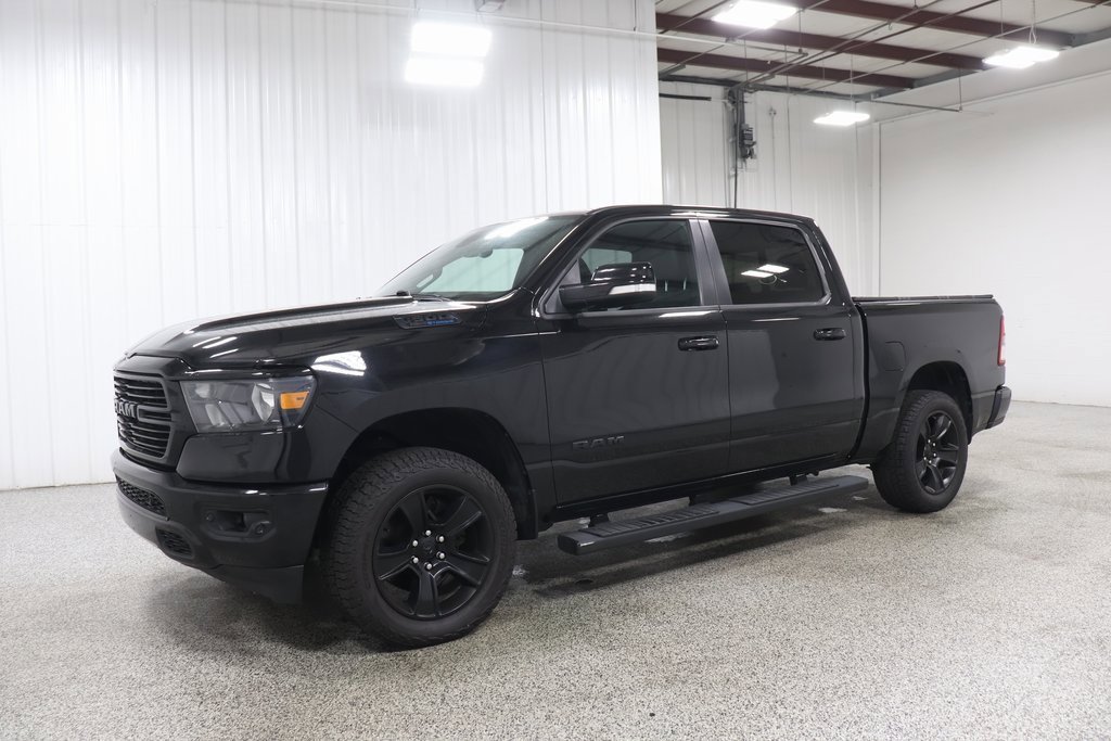 Used 2021 RAM Ram 1500 Pickup Big Horn/Lone Star with VIN 1C6SRFFT0MN677469 for sale in Hicksville, OH