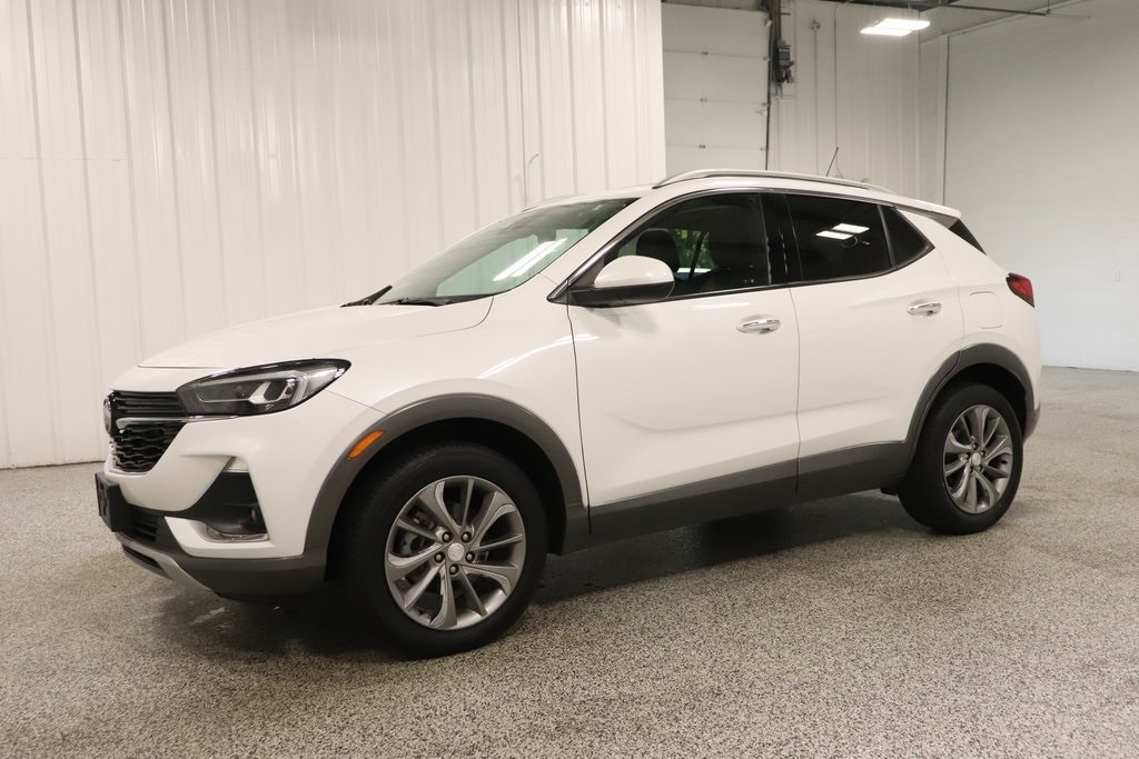 Used 2021 Buick Encore GX Essence with VIN KL4MMGSL1MB175805 for sale in Hicksville, OH