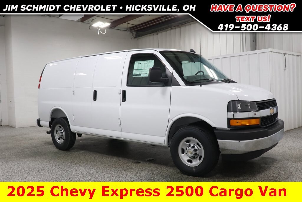 New 2025 Chevrolet Express Cargo 2500 WT Van