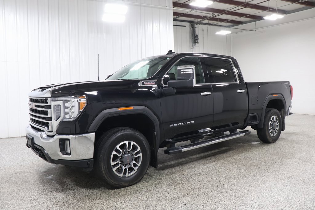 Used 2022 GMC Sierra 2500HD SLT with VIN 1GT49NEY8NF189407 for sale in Hicksville, OH