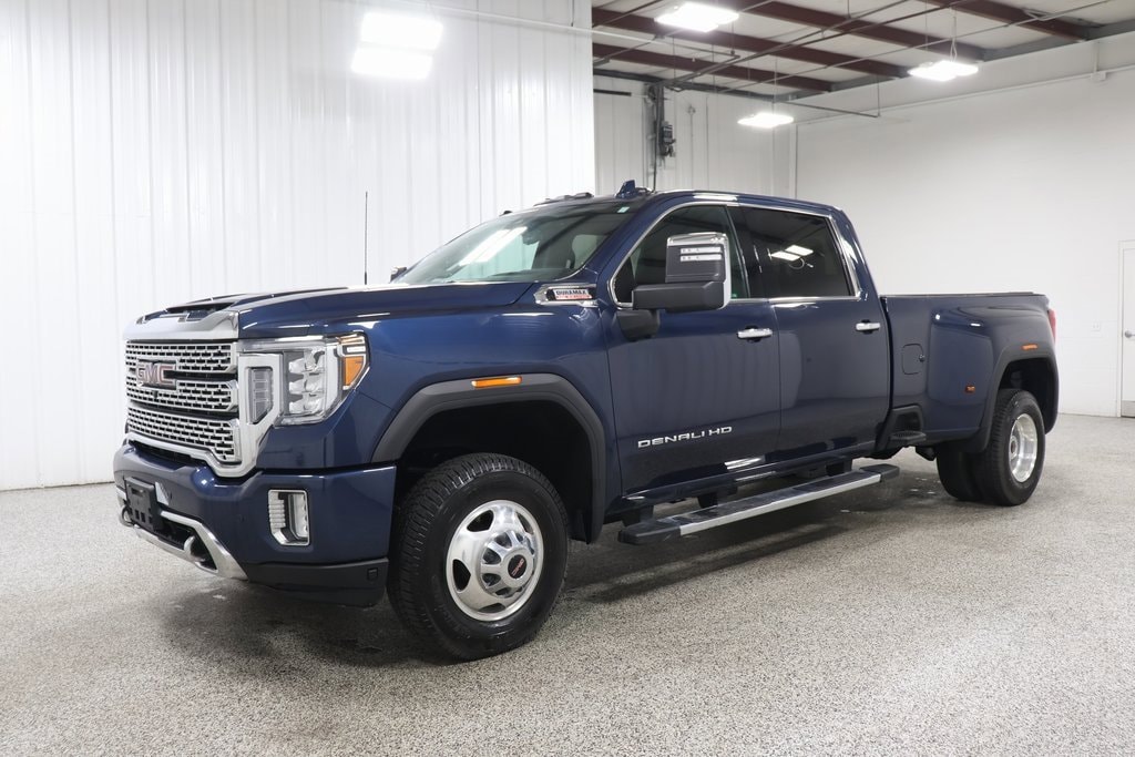 Used 2021 GMC Sierra 3500HD Denali with VIN 1GT49WEY9MF168649 for sale in Hicksville, OH