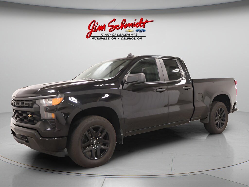Used 2023 Chevrolet Silverado 1500 Custom Truck Double Cab