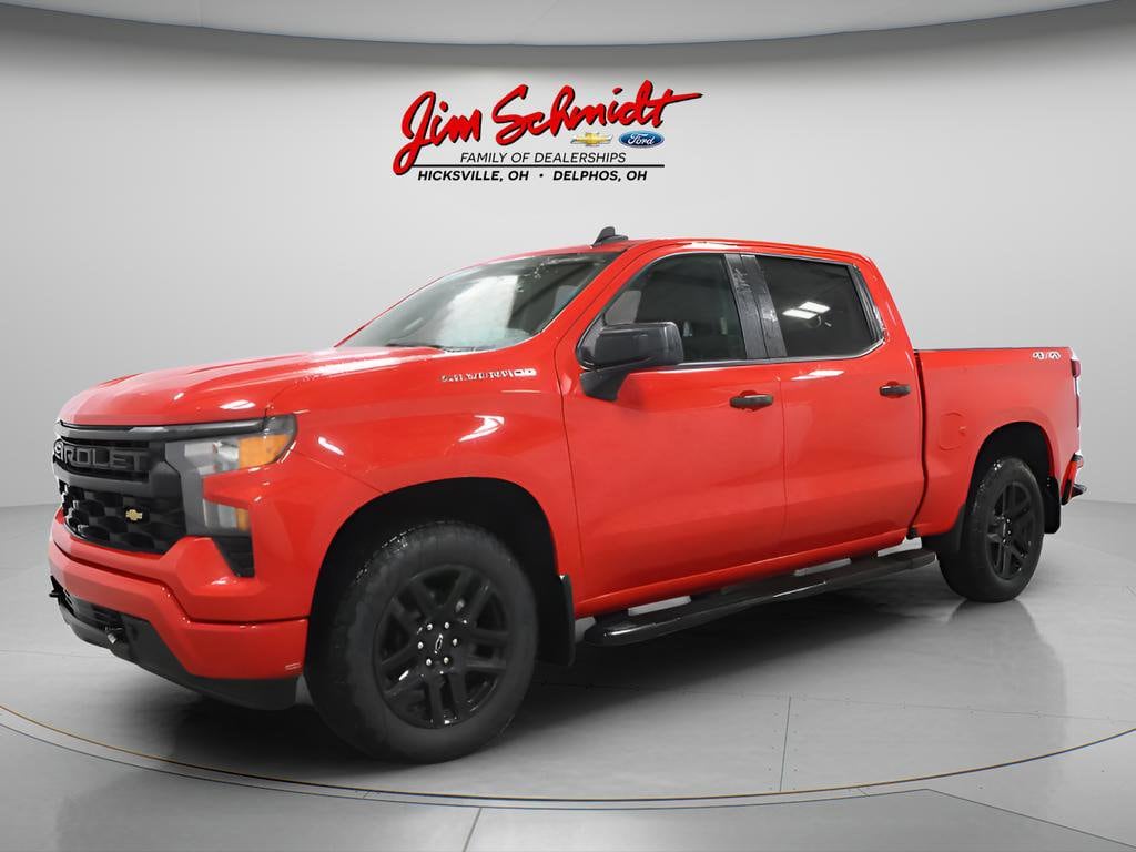 Used 2024 Chevrolet Silverado 1500 Custom Truck Crew Cab