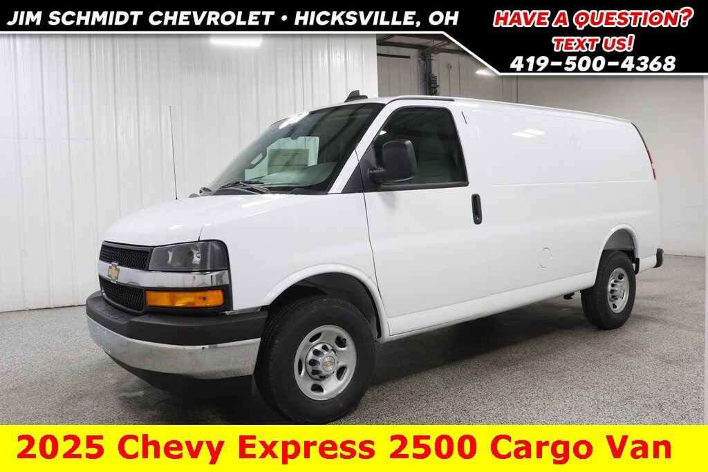New 2025 Chevrolet Express Cargo 2500 WT Van