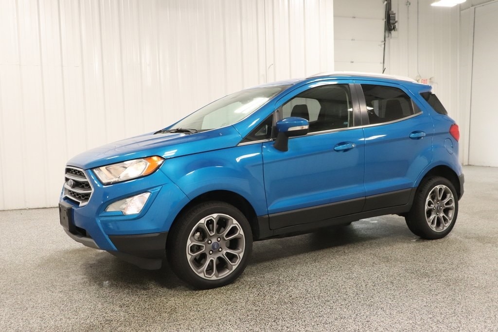 Used 2019 Ford Ecosport Titanium with VIN MAJ6S3KL0KC281222 for sale in Hicksville, OH