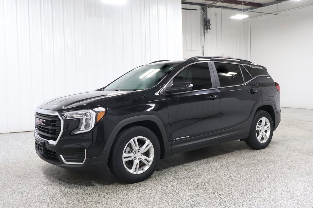 Used 2022 GMC Terrain SLE with VIN 3GKALMEV9NL116335 for sale in Hicksville, OH