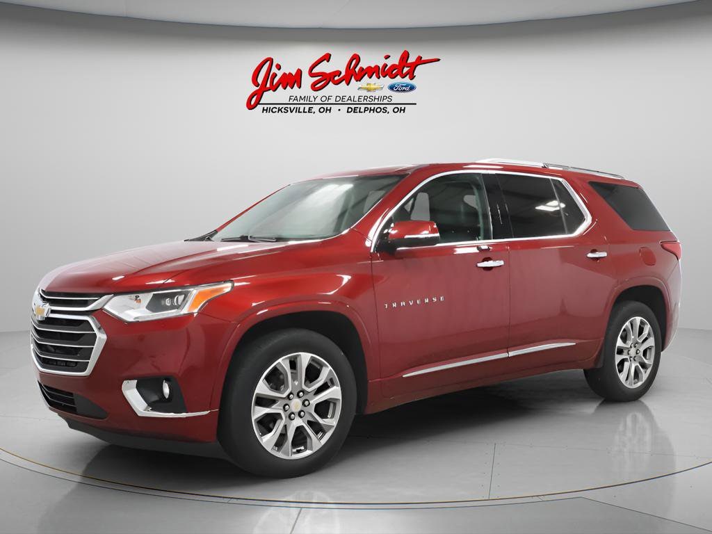 Used 2018 Chevrolet Traverse Premier with VIN 1GNERKKW0JJ104547 for sale in Hicksville, OH