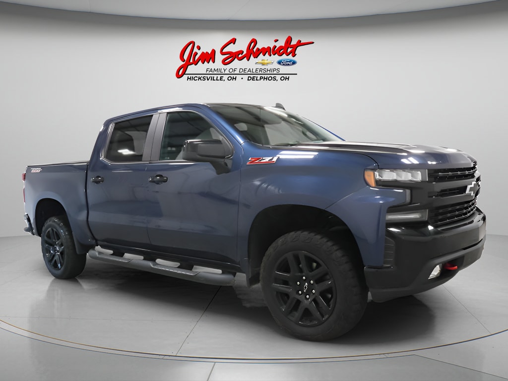 Used 2021 Chevrolet Silverado 1500 LT Trail Boss Truck Crew Cab
