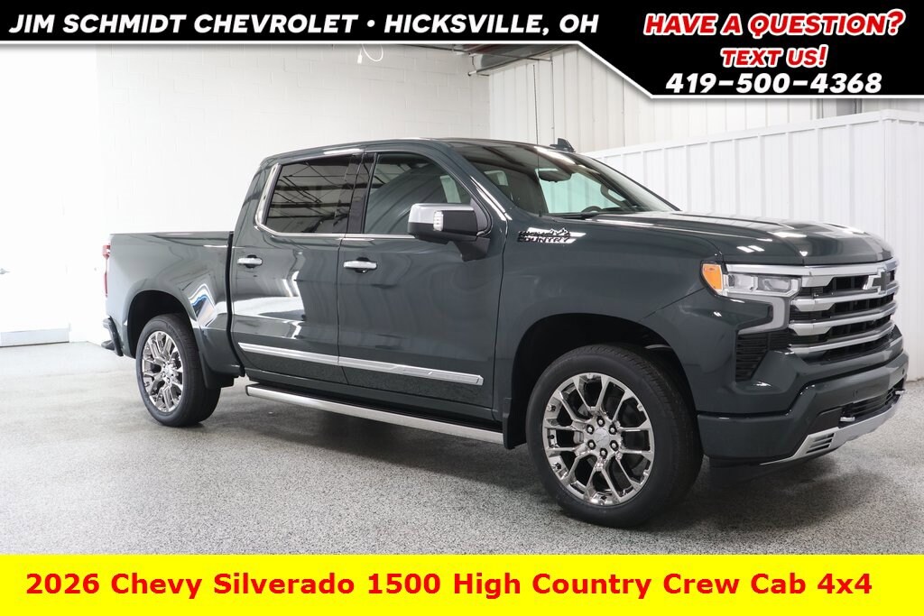 New 2026 Chevrolet Silverado 1500 High Country Truck