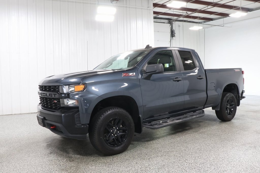 Used 2019 Chevrolet Silverado 1500 Custom Trail Boss Truck Double Cab