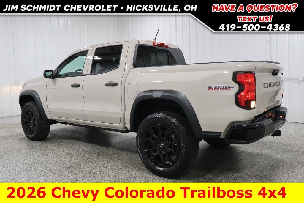 New 2026 Chevrolet Colorado Trail Boss Truck