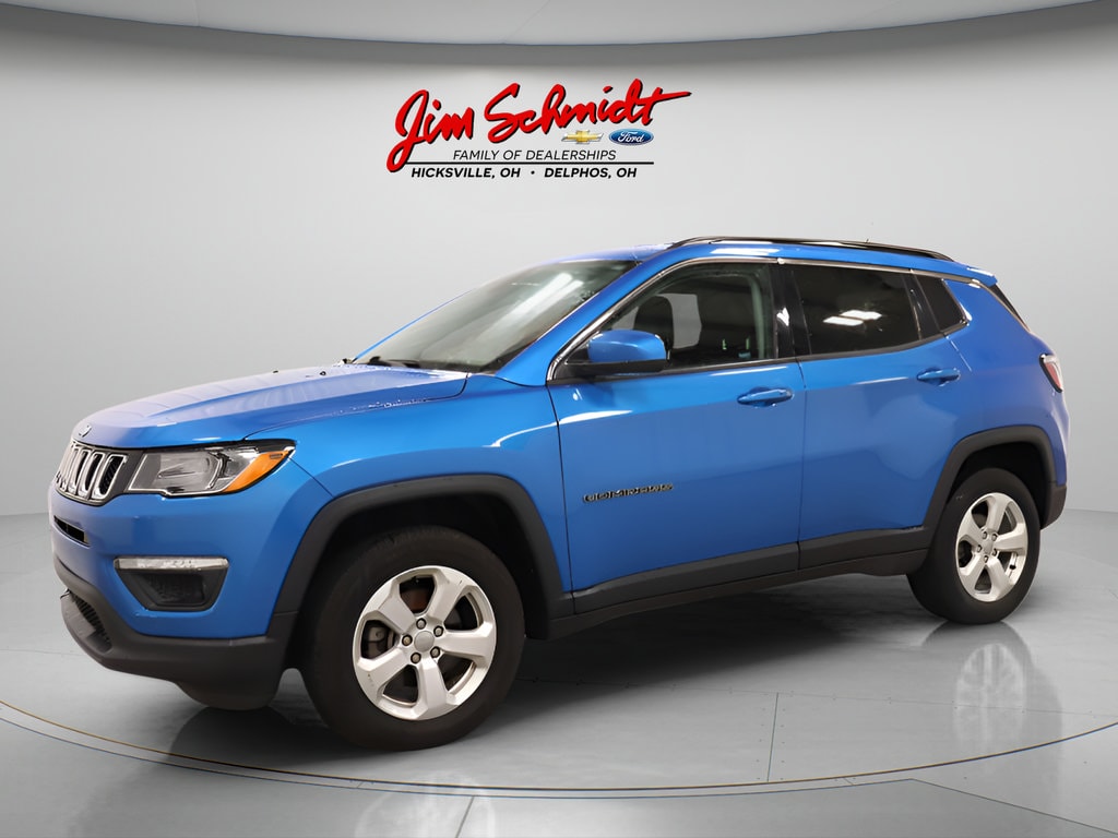 Used 2019 Jeep Compass Latitude with VIN 3C4NJDBB5KT713278 for sale in Hicksville, OH