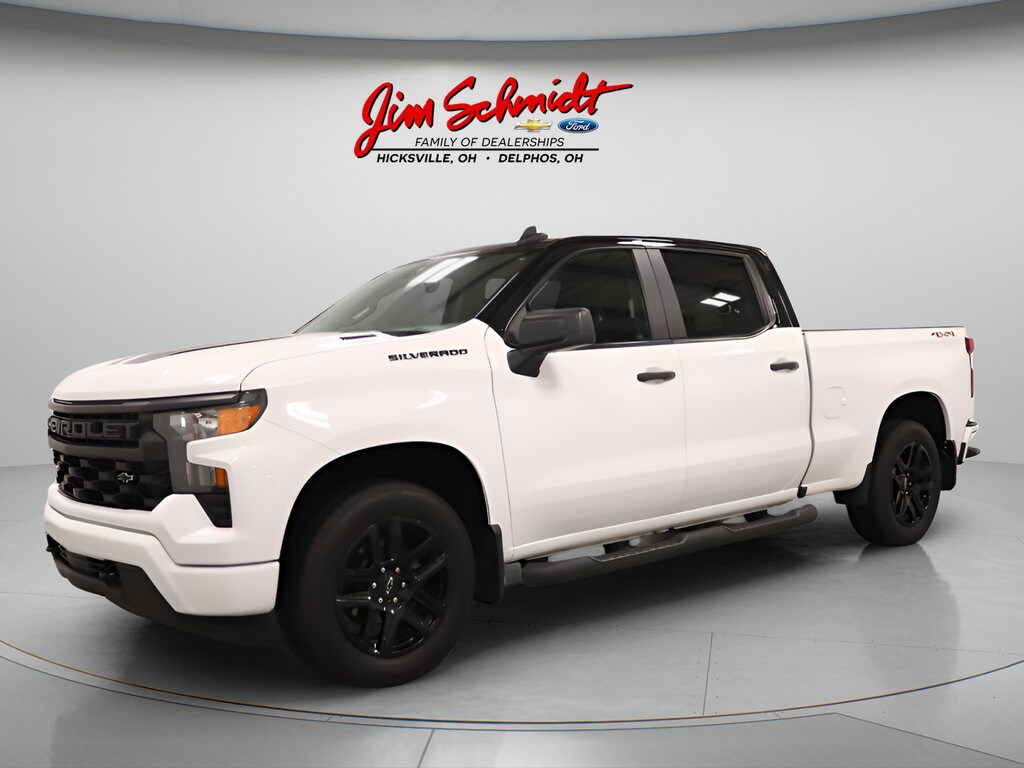Used 2024 Chevrolet Silverado 1500 Custom Truck Crew Cab