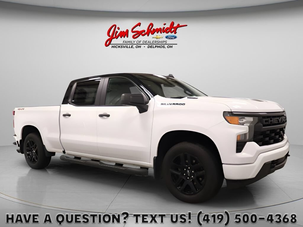 Used 2024 Chevrolet Silverado 1500 Custom Truck Crew Cab