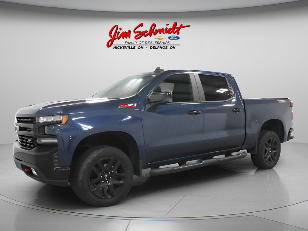 Used 2021 Chevrolet Silverado 1500 LT Trail Boss Truck Crew Cab