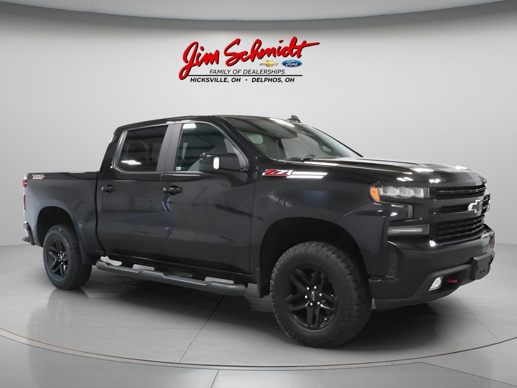 Used 2019 Chevrolet Silverado 1500 LT Trail Boss Truck Crew Cab