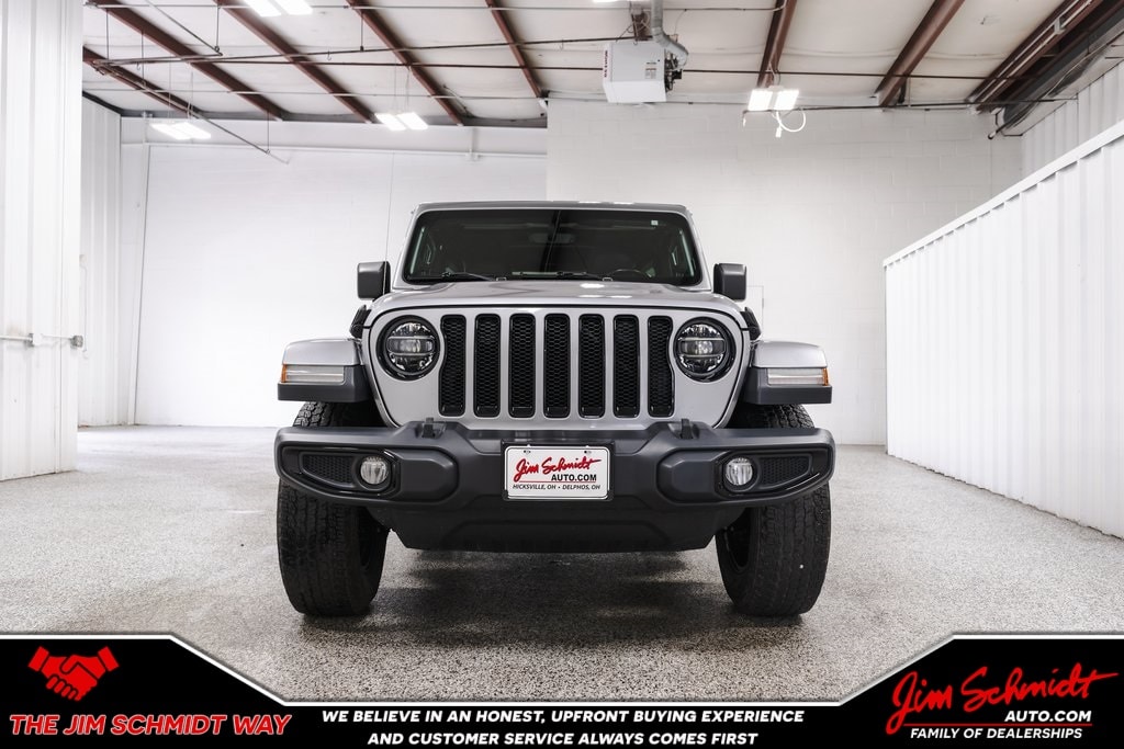 Used 2020 Jeep Wrangler Unlimited Sahara Altitude with VIN 1C4HJXEG3LW148613 for sale in Delphos, OH