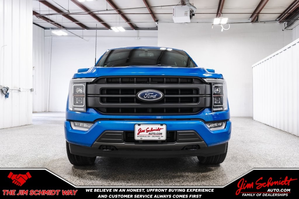 Used 2021 Ford F-150 Lariat with VIN 1FTEW1EP2MFB74283 for sale in Delphos, OH