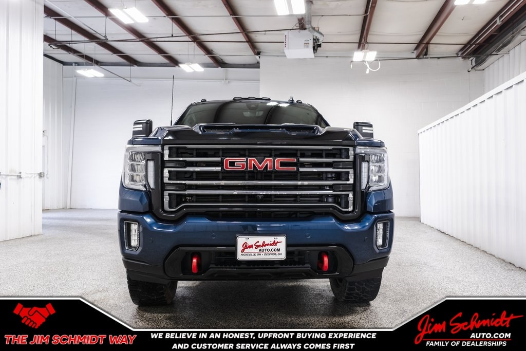 Used 2021 GMC Sierra 2500HD AT4 with VIN 1GT49PEYXMF213815 for sale in Delphos, OH