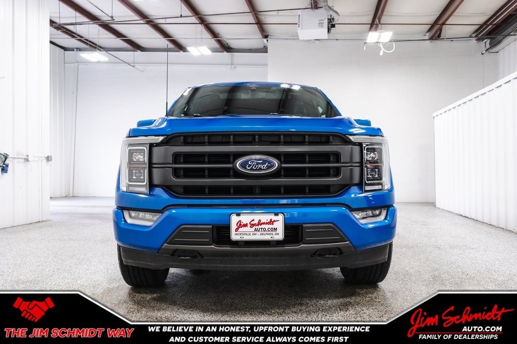 Used 2021 Ford F-150 Lariat with VIN 1FTEW1EP9MFB56914 for sale in Delphos, OH