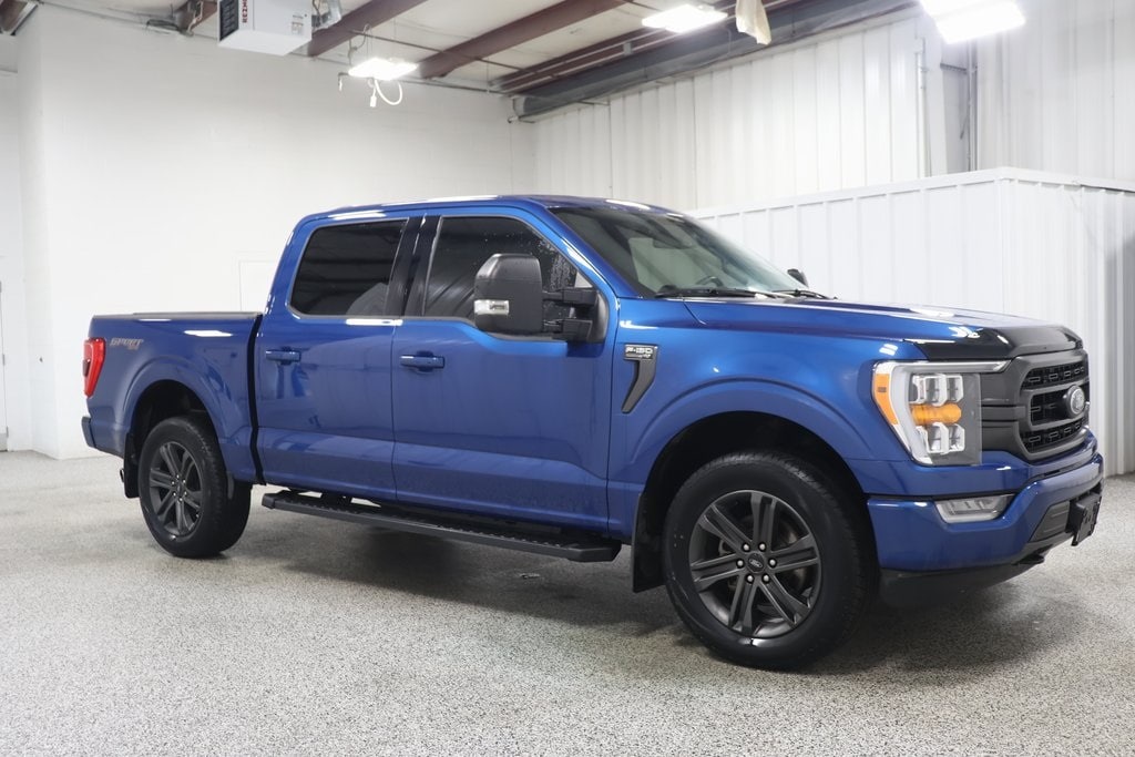 Used 2022 Ford F-150 XLT with VIN 1FTEW1EP7NFB99455 for sale in Hicksville, OH
