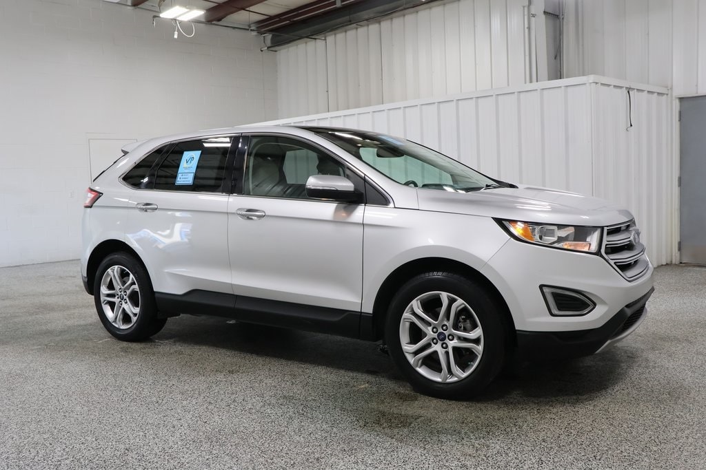 Used 2018 Ford Edge Titanium with VIN 2FMPK3K93JBB07058 for sale in Hicksville, OH