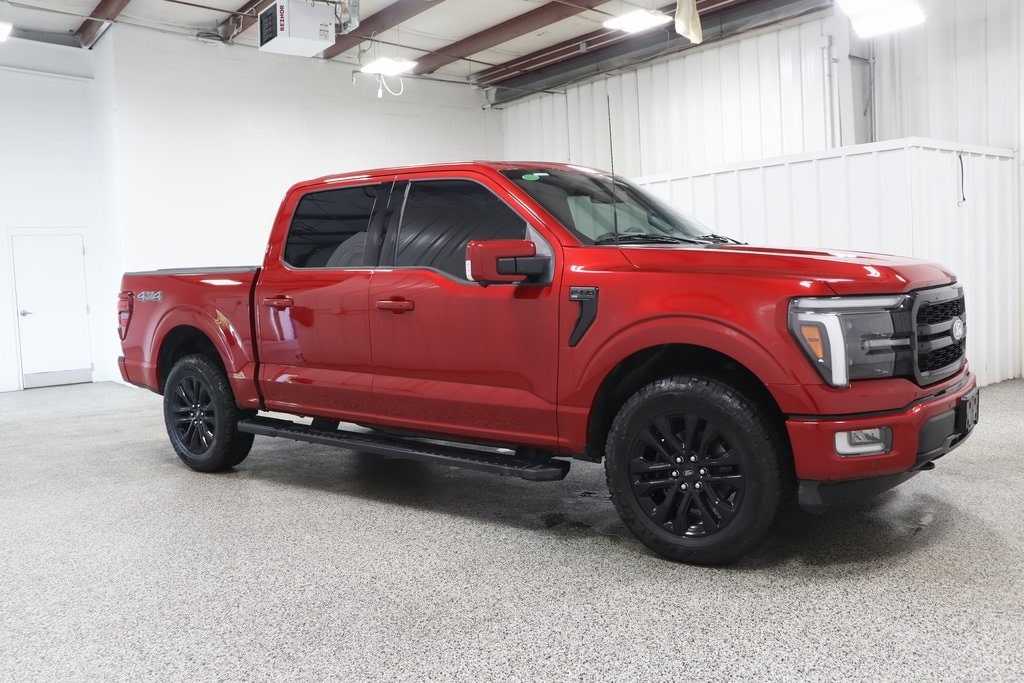 Used 2024 Ford F-150 Lariat with VIN 1FTFW5L88RFA48802 for sale in Hicksville, OH