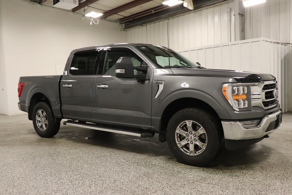 Used 2023 Ford F-150 XLT with VIN 1FTEW1EP7PKE96364 for sale in Hicksville, OH