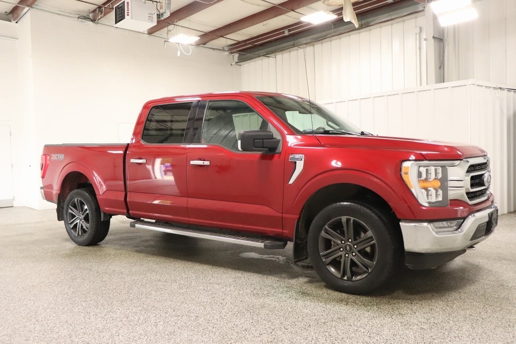 Used 2021 Ford F-150 XLT with VIN 1FTFW1E88MKD67123 for sale in Hicksville, OH