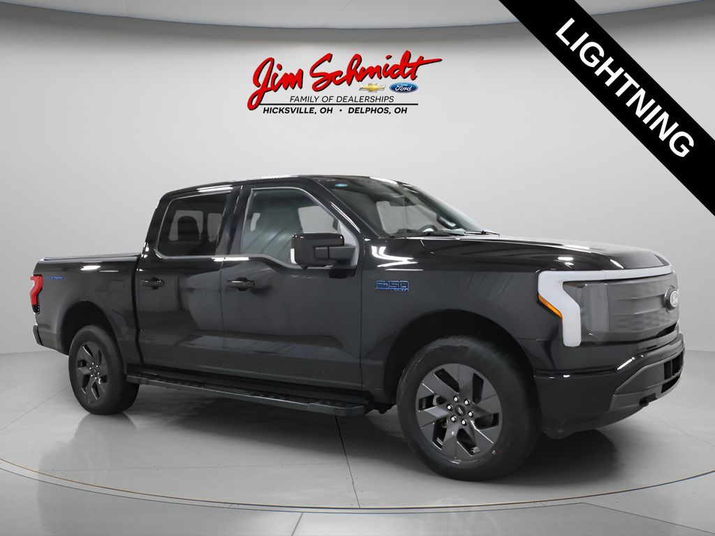 Used 2025 Ford F-150 Lightning Lariat with VIN 1FT6W5L77SWG05969 for sale in Hicksville, OH