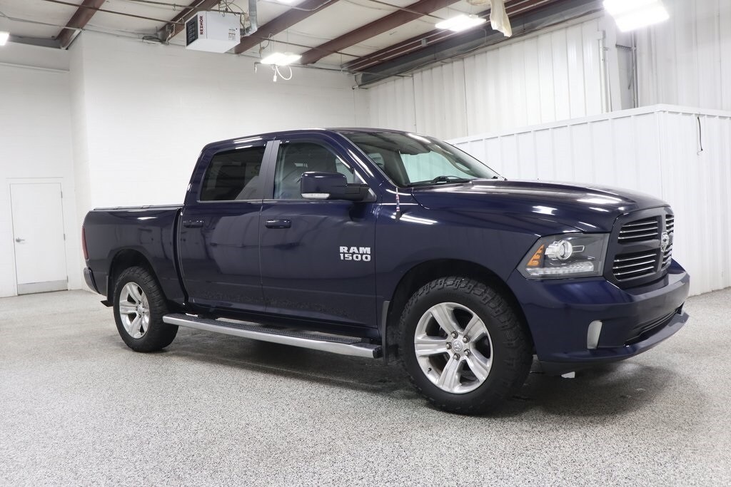 Used 2017 RAM Ram 1500 Pickup Sport with VIN 1C6RR7MG7HS567505 for sale in Hicksville, OH