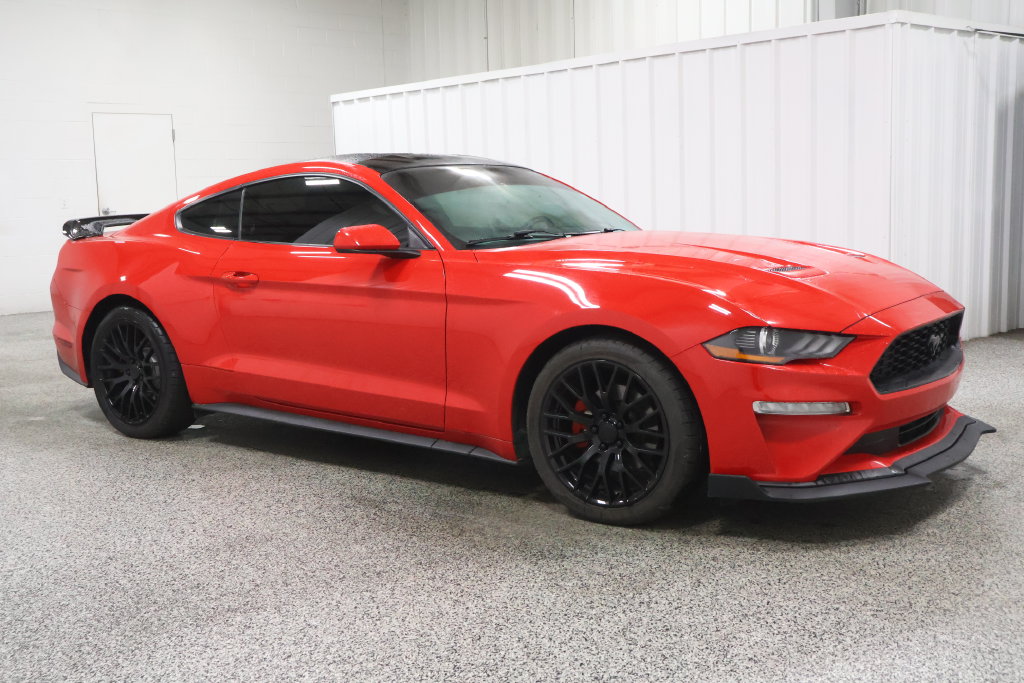 Used 2018 Ford Mustang EcoBoost with VIN 1FA6P8TH1J5113603 for sale in Hicksville, OH