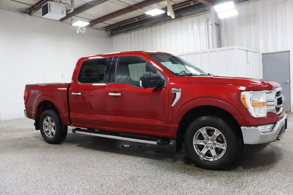 Used 2021 Ford F-150 XLT with VIN 1FTEW1EP1MKD39053 for sale in Hicksville, OH