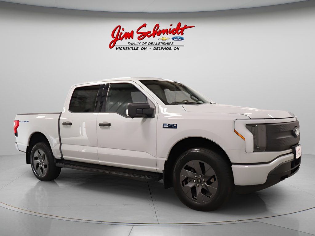 Used 2024 Ford F-150 Lightning XLT with VIN 1FTVW3LK3RWG00461 for sale in Hicksville, OH
