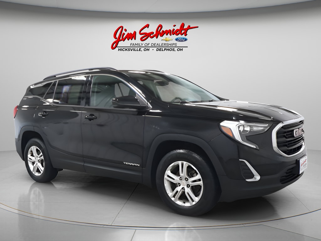 Used 2018 GMC Terrain SLE with VIN 3GKALTEV7JL184475 for sale in Hicksville, OH